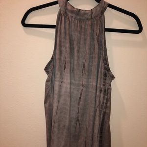 PPLA snake print halter top